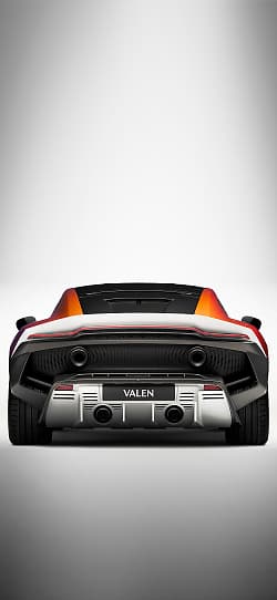 阿斯顿·马丁 Valen 5.2L V12 高清手机竖屏壁纸