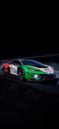 兰博基尼 Temerario GT3 高清手机竖屏壁纸