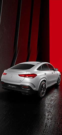 奔驰 AMG GLE MANUFAKTUR Arctic Silver edition 高清手机竖屏壁纸