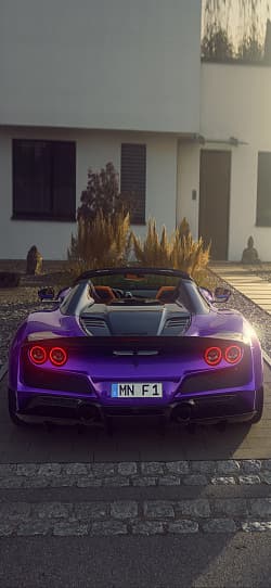 法拉利 F8 Spider N-Largo Novitec 高清手机竖屏壁纸