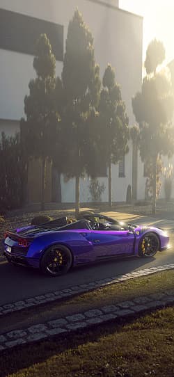 法拉利 F8 Spider N-Largo Novitec 高清手机竖屏壁纸