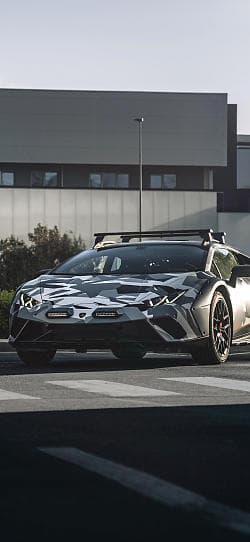 兰博基尼 Huracán sterrato all terrain ad personam 高清手机竖屏壁纸