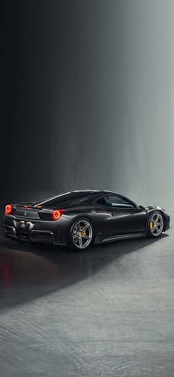 法拉利 458 ctr carbon aero 高清手机竖屏壁纸