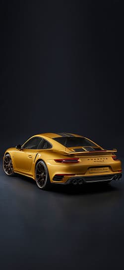 保时捷 911 Turbo S Exclusive 高清手机竖屏壁纸