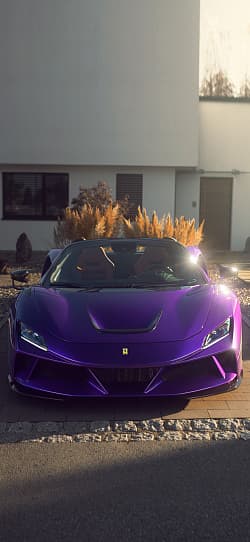 法拉利 F8 Spider N-Largo Novitec 高清手机竖屏壁纸
