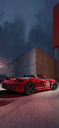 保时捷 Carrera GT Salzburg Design 高清手机竖屏壁纸