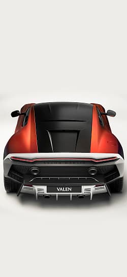 阿斯顿·马丁 Valen 5.2L V12 高清手机竖屏壁纸