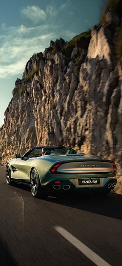 阿斯顿·马丁 Vanquish Volante 高清手机竖屏壁纸