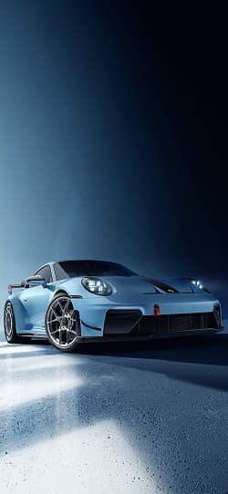 保时捷 911 GT3 Manthey Kit 高清手机竖屏壁纸