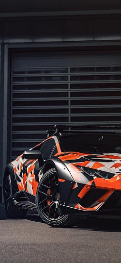 兰博基尼 Huracán sterrato all terrain ad personam 高清手机竖屏壁纸