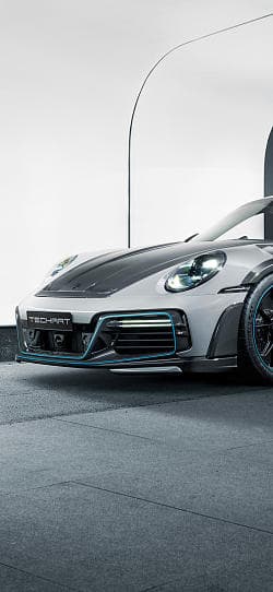 保时捷 911 TECHART GTstreet R 高清手机竖屏壁纸