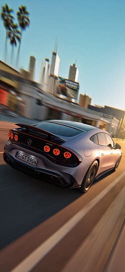 奔驰 AMG GT 53 Coupe 四门版 高清手机竖屏壁纸