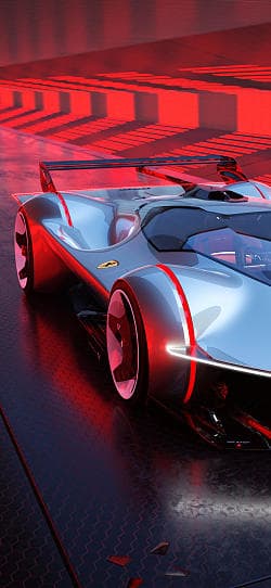 法拉利 概念车 vision gran turismo 高清手机竖屏壁纸