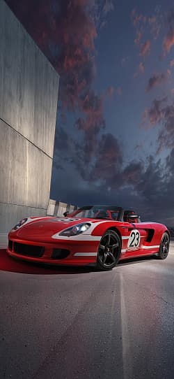 保时捷 Carrera GT Salzburg Design 高清手机竖屏壁纸
