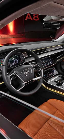 奥迪 A8 L 60 tfsi quattro 高清手机竖屏壁纸