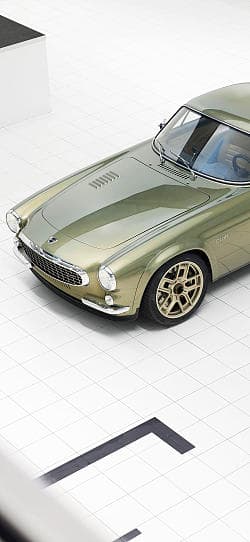 沃尔沃 P1800 GT Cyan 高清手机竖屏壁纸