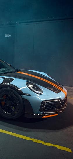 保时捷 911 TECHART GTstreet R 高清手机竖屏壁纸