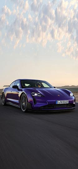 保时捷 Taycan Turbo GT with Weissach package 高清手机竖屏壁纸
