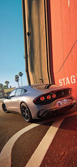 奔驰 AMG GT 53 Coupe 四门版 高清手机竖屏壁纸