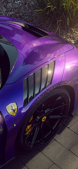 法拉利 F8 Spider N-Largo Novitec 高清手机竖屏壁纸