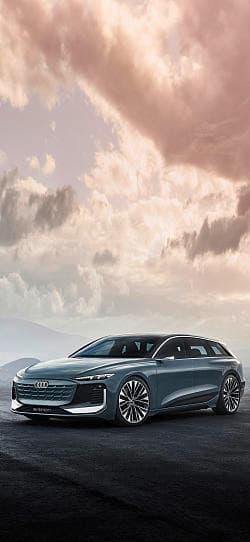 奥迪 A6 e-tron avant concept 高清手机竖屏壁纸
