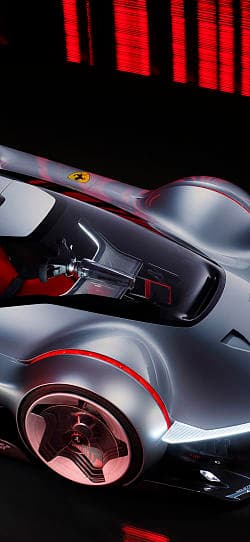 法拉利 概念车 vision gran turismo 高清手机竖屏壁纸