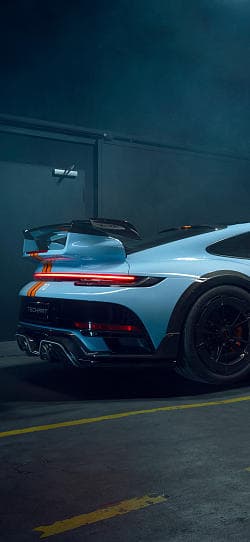保时捷 911 TECHART GTstreet R 高清手机竖屏壁纸