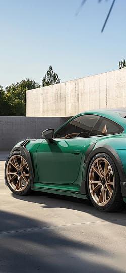 保时捷 911 techart_gtstreet_r_touring 高清手机竖屏壁纸