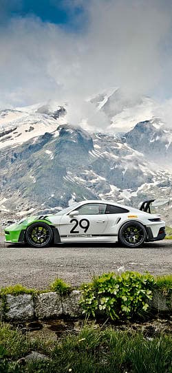 保时捷 911 gt3 rs tribute to jo siffert 高清手机竖屏壁纸