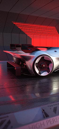 法拉利 概念车 vision gran turismo 高清手机竖屏壁纸