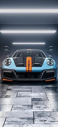 保时捷 911 TECHART GTstreet R 高清手机竖屏壁纸