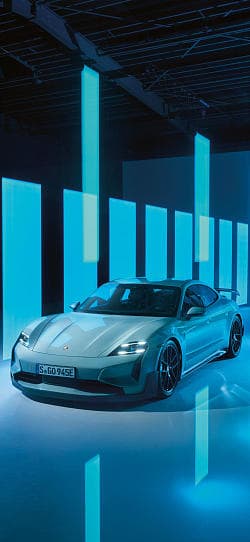 保时捷 Taycan Turbo GT mit Weissach Paket 高清手机竖屏壁纸
