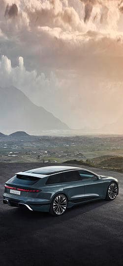 奥迪 A6 e-tron avant concept 高清手机竖屏壁纸