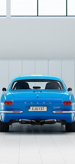 沃尔沃 P1800 Cyan 高清手机竖屏壁纸