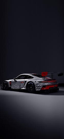 保时捷 911 GT3 R 2026赛季赛车 高清手机竖屏壁纸