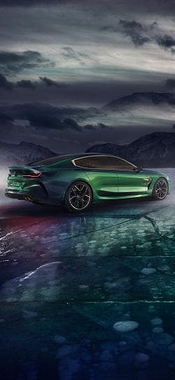 宝马 M8 gran coupe concept 高清手机竖屏壁纸
